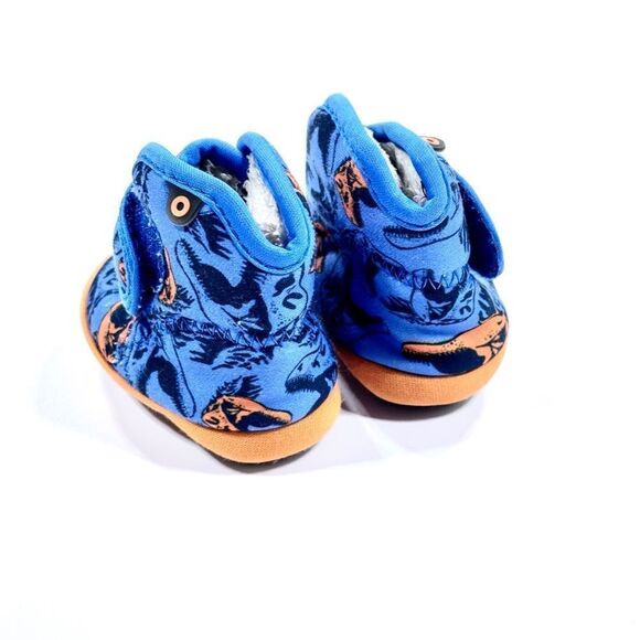 Bogs fabric infant dinosaur booties 2 - Picture 3 of 9